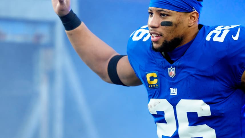 New York Giants running back Saquon Barkley