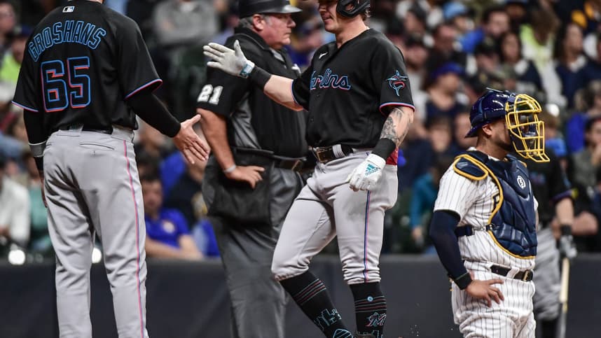 MLB: Miami Marlins at Milwaukee Brewers