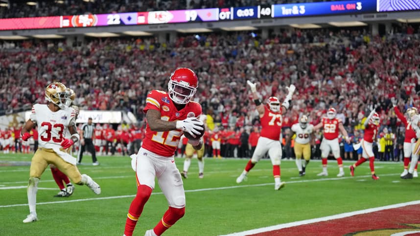 Kansas City Chiefs wide receiver Mecole Hardman Jr. (12) (New York Jets)