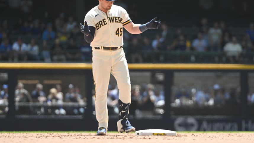mlb: los angeles dodgers at milwaukee brewers, luke voit, mets