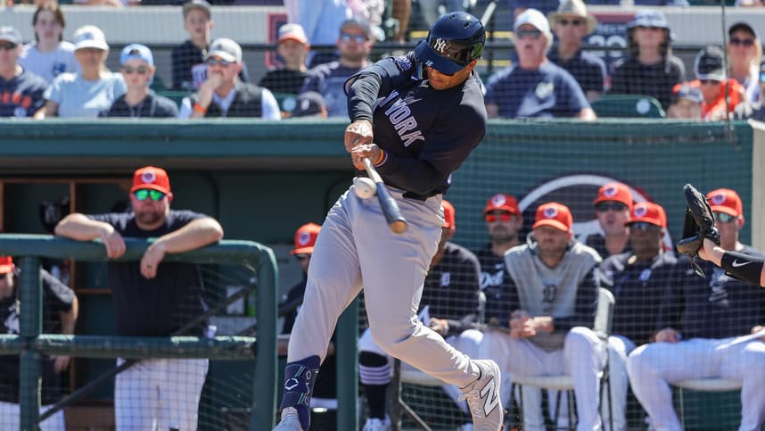 mlb: spring training-new york yankees at detroit tigers, trent grisham