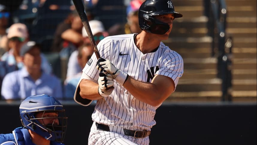 mlb: spring training-toronto blue jays at new york yankees, spencer jones