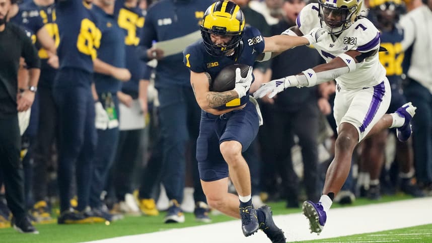 ncaa football: cfp national championship-washington at michigan, roman wilson, new york giants