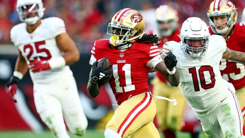 nfl: san francisco 49ers at arizona cardinals, brandon aiyuk, new york giants