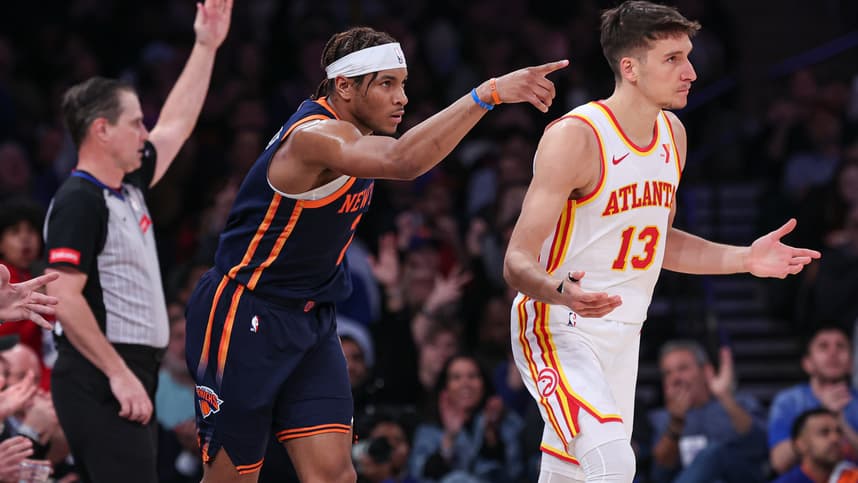 NBA: Atlanta Hawks at New York Knicks
