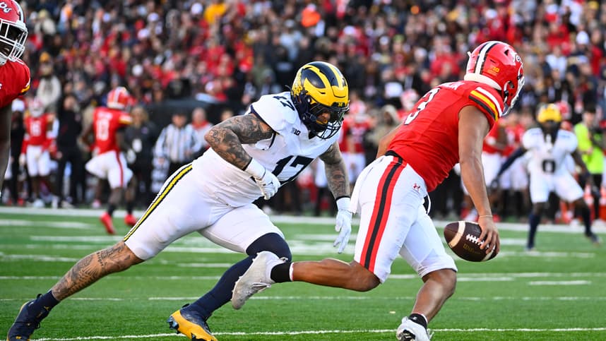 NCAA Football: Michigan at Maryland, new york giants