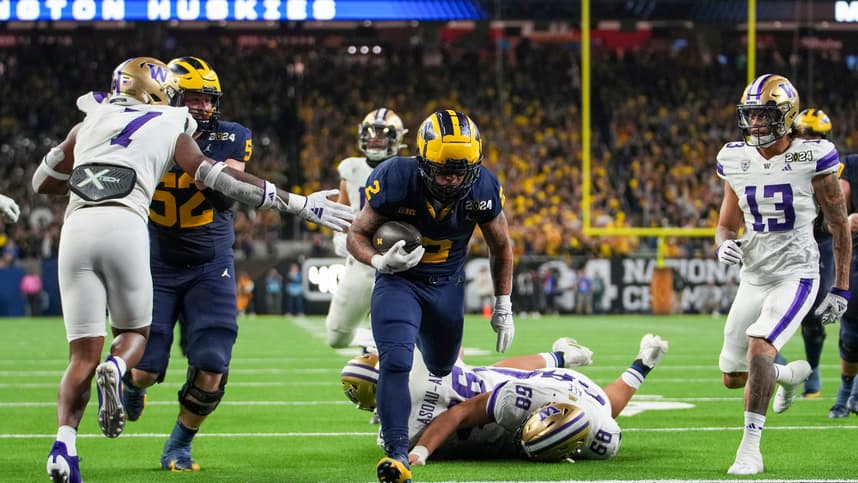 Michigan running back Blake Corum (New York Giants target)