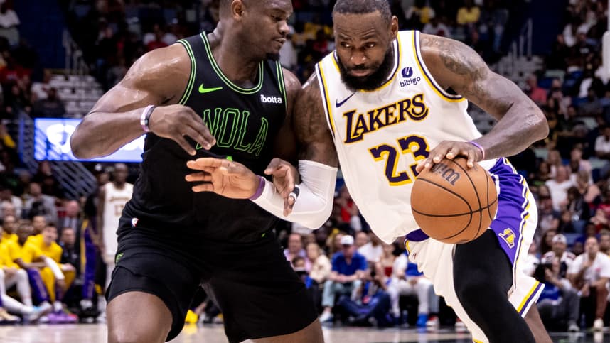 NBA: Los Angeles Lakers at New Orleans Pelicans
