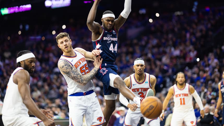 NBA: New York Knicks at Philadelphia 76ers