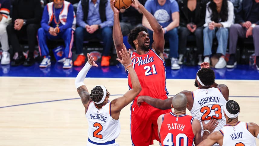NBA: Playoffs-Philadelphia 76ers at New York Knicks