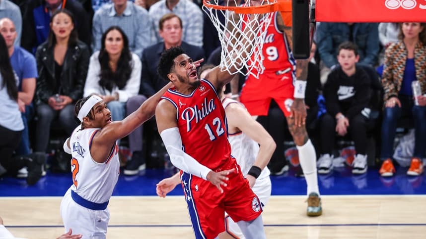 NBA: Playoffs-Philadelphia 76ers at New York Knicks