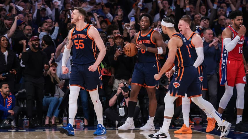 NBA: Playoffs-Philadelphia 76ers at New York Knicks