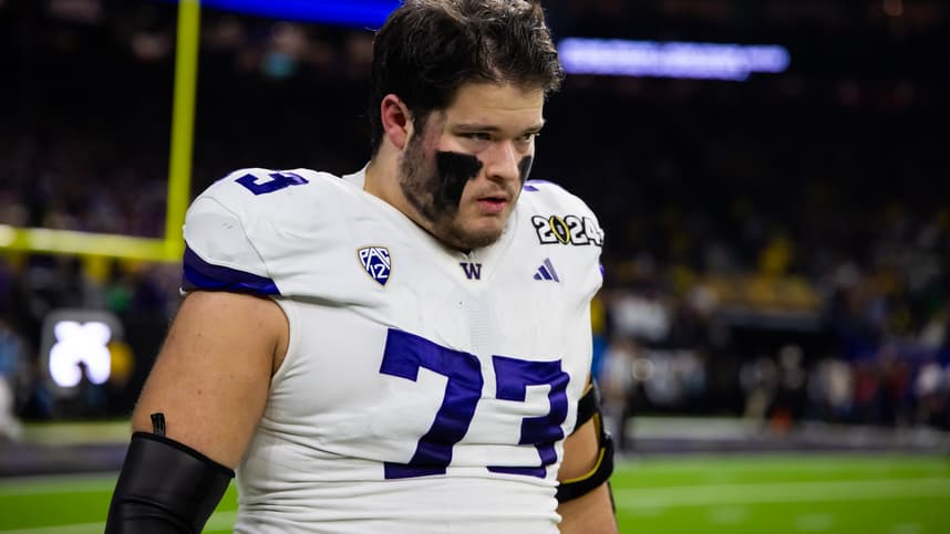 Washington Huskies offensive lineman Roger Rosengarten (New York Giants)