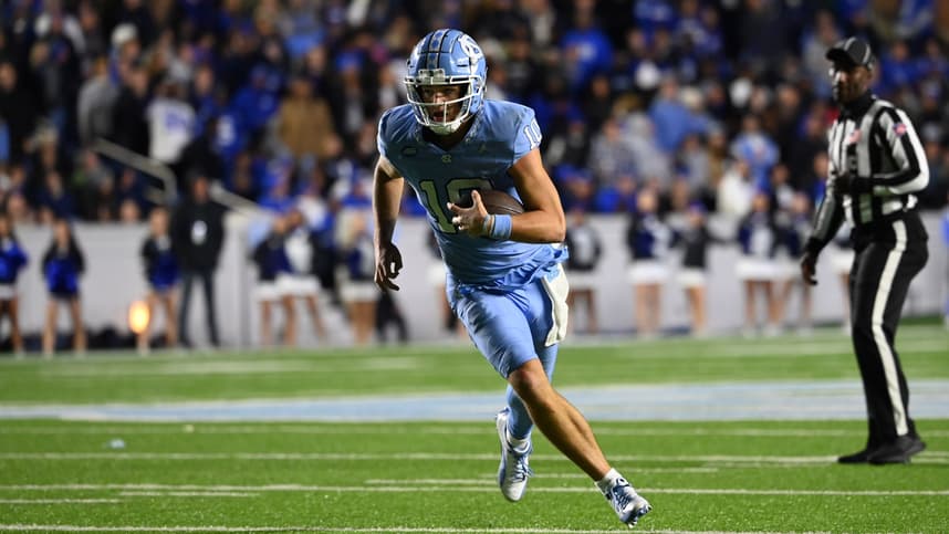 NCAA Football: Duke at North Carolina, new york giants, drake maye