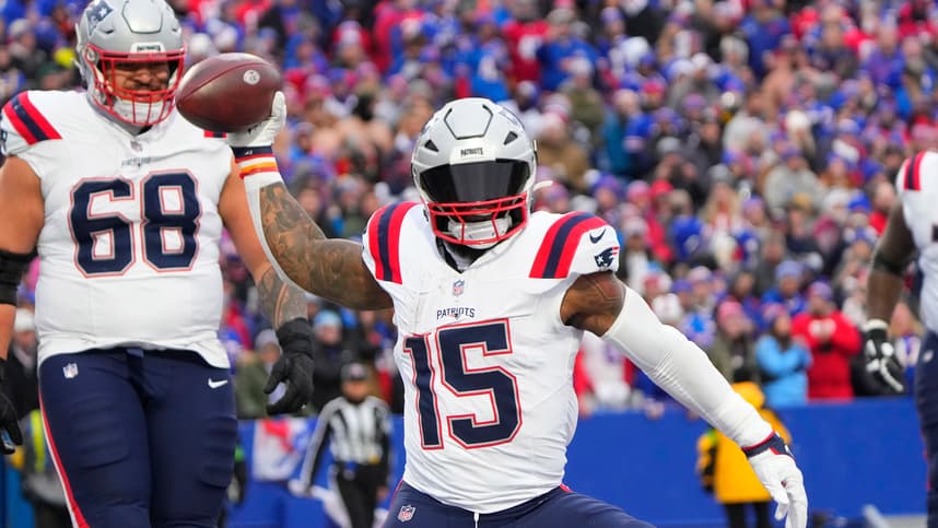 New England Patriots running back Ezekiel Elliott (New York Jets and Giants target)