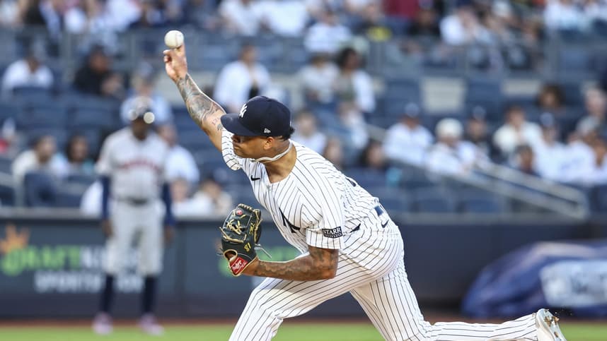 MLB: Houston Astros at New York Yankees, luis gil