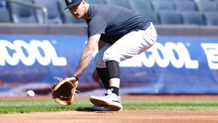 MLB: Oakland Athletics at New York Yankees, dj lemahieu