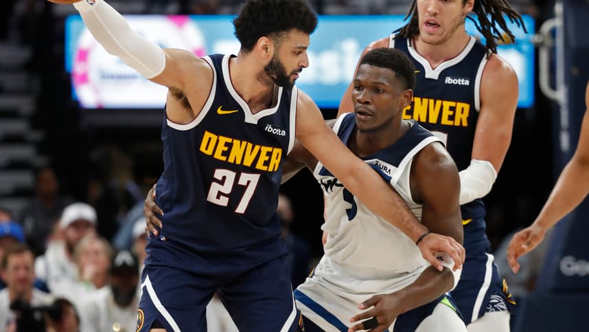 NBA: Playoffs-Denver Nuggets at Minnesota Timberwolves, jamal murray