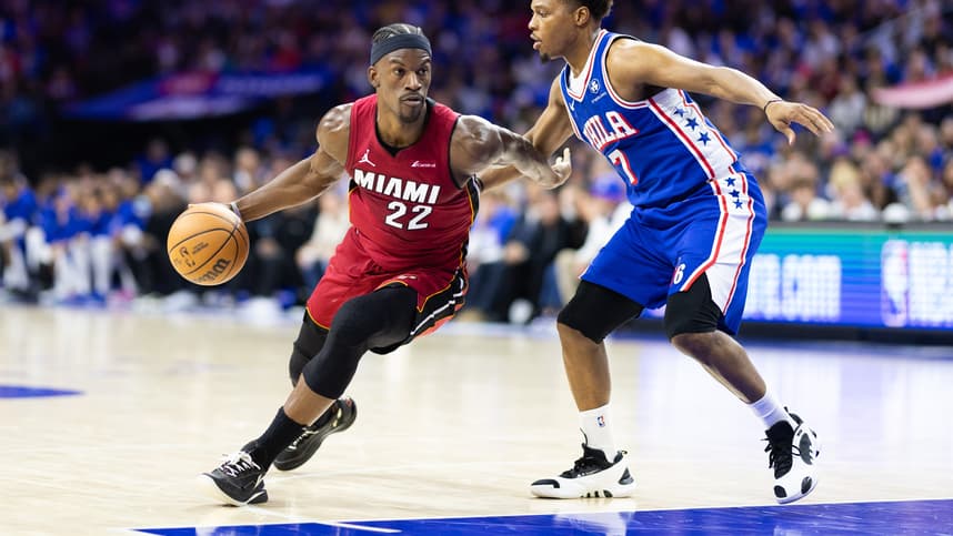NBA: Playoffs-Miami Heat at Philadelphia 76ers, knicks
