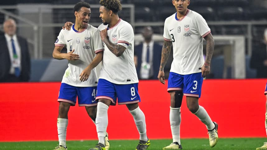 Soccer: Concacaf Nations League Final-USA at Mexico, tyler adams, USMNT