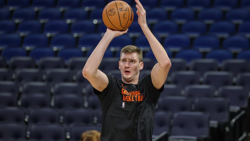 NBA: New York Knicks at Orlando Magic, Dmytro Skapintsev