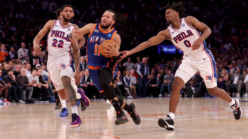 NBA: Playoffs-Philadelphia 76ers at New York Knicks