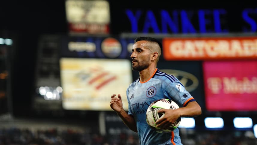 Maxi Moralez was the man of the match | Credit: Melinda Morales
