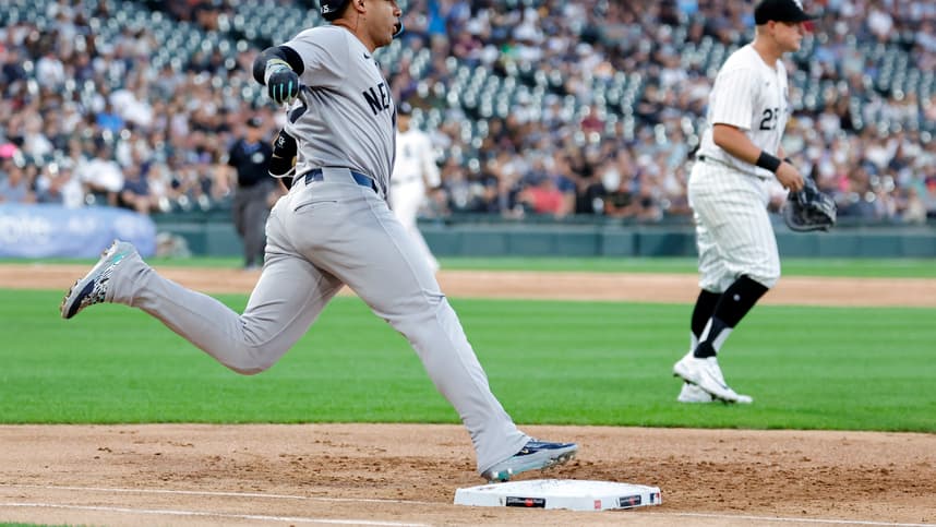 MLB: New York Yankees at Chicago White Sox, gleyber torres