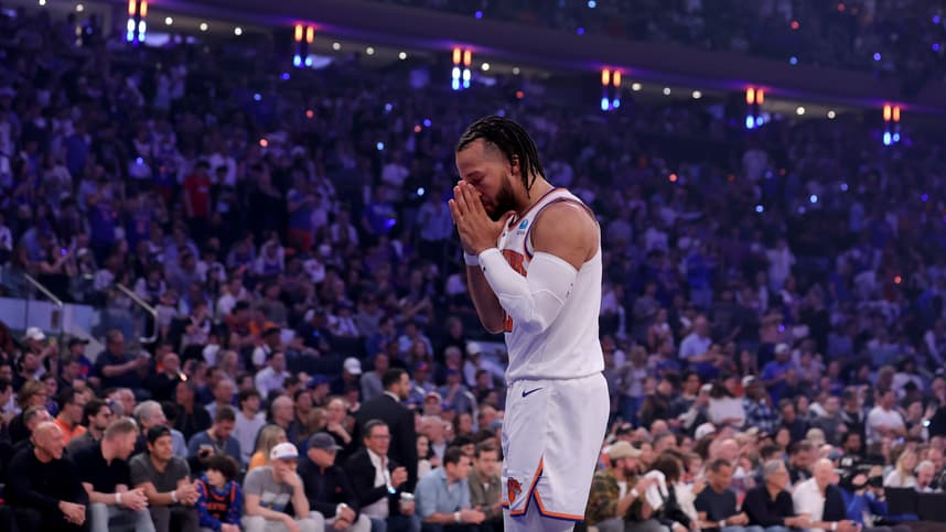 NBA: Playoffs-Indiana Pacers at New York Knicks, jalen brunson