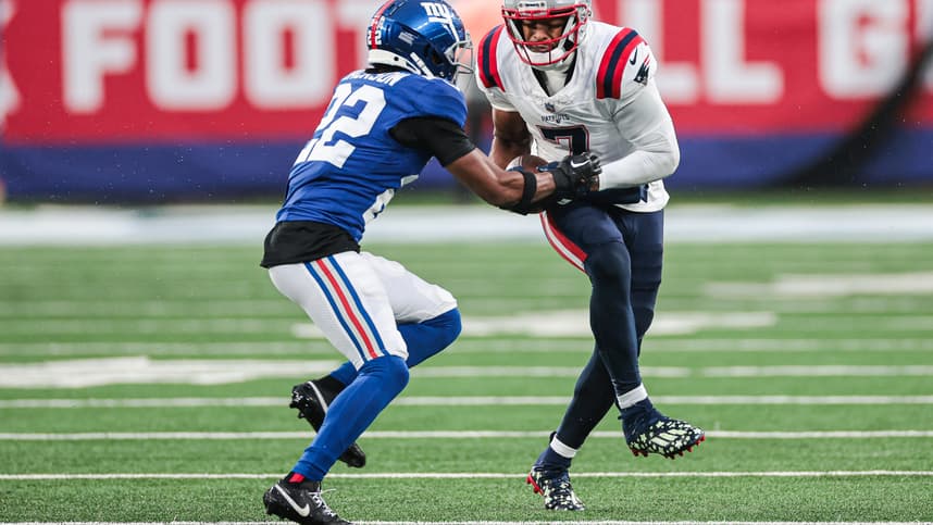 NFL: New England Patriots at New York Giants, adoree jackson