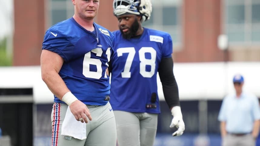 NFL: New York Giants Training Camp, john michael-schmitz