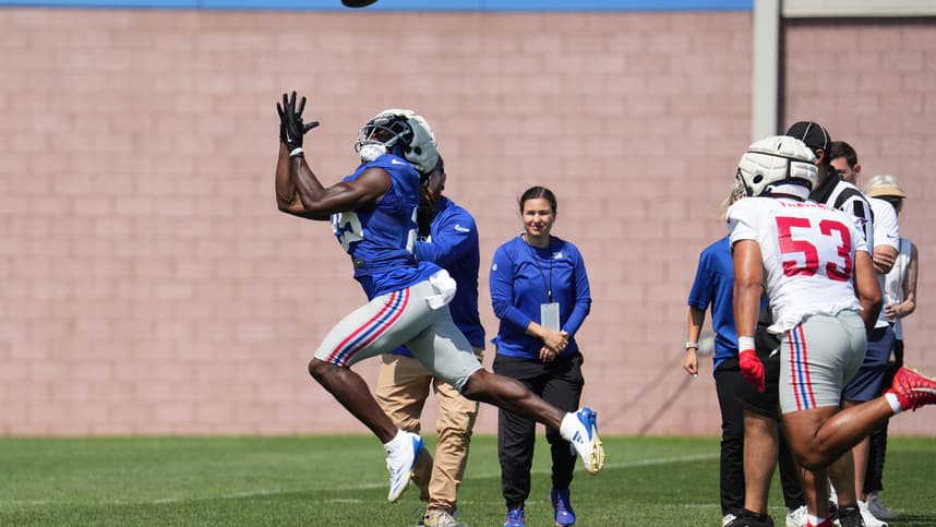 NFL: New York Giants Training Camp, turbo miller