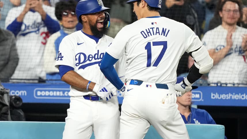 MLB: Colorado Rockies at Los Angeles Dodgers, teoscar hernandez