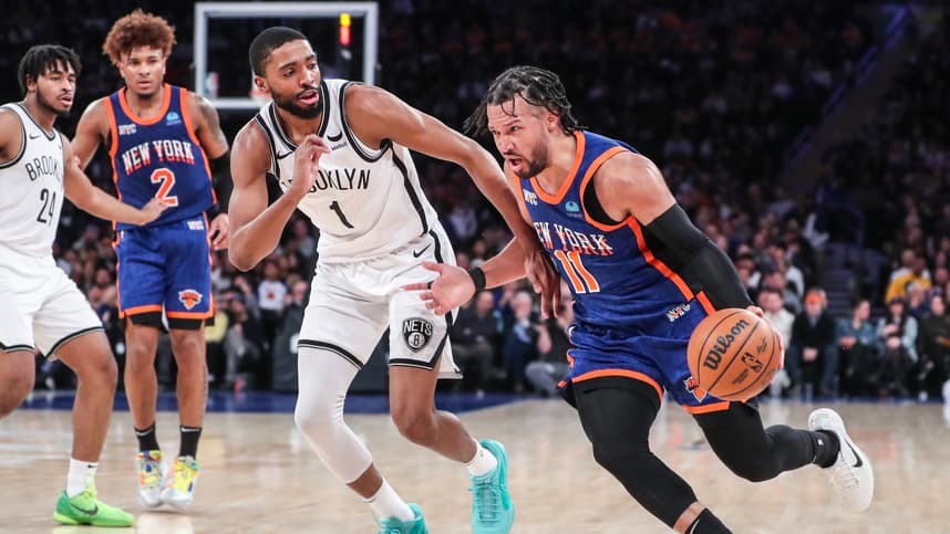 NBA: Brooklyn Nets at New York Knicks, jalen brunson, mikal bridges“Y’all should appreciate Brooklyn because it made me better,” he said, adding later, “F–k, my game grew there.”