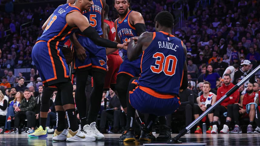 NBA: Miami Heat at New York Knicks