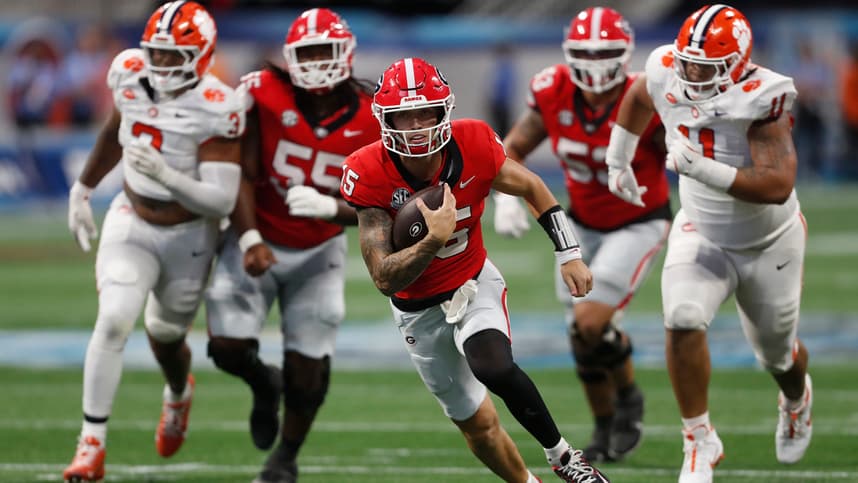 Syndication: Online Athens, carson beck, new york giants