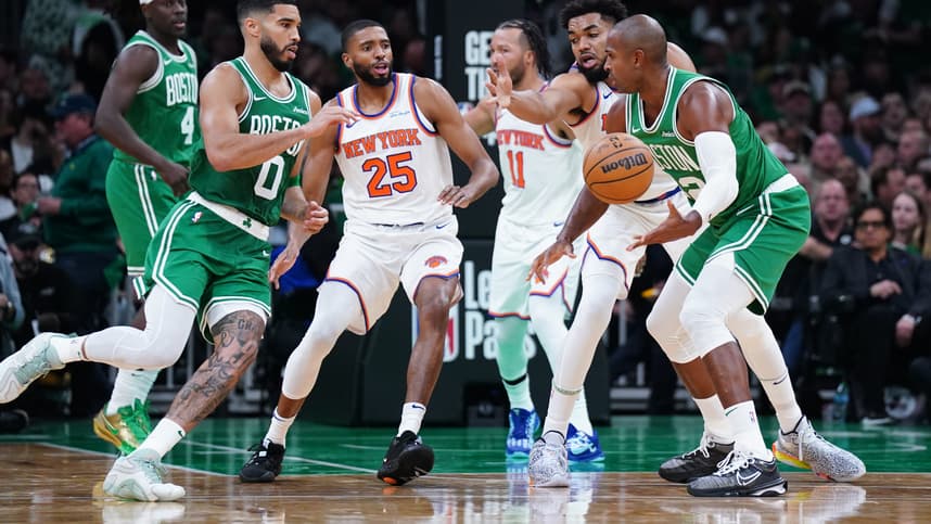 NBA: New York Knicks at Boston Celtics