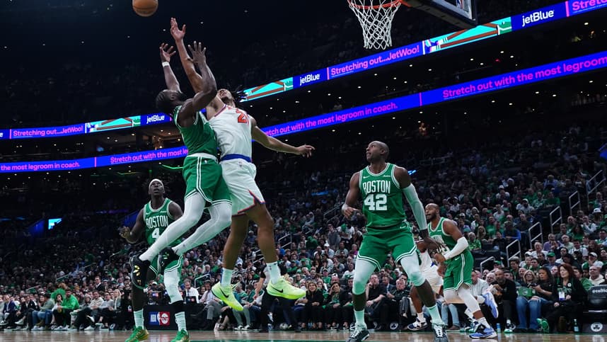 NBA: New York Knicks at Boston Celtics