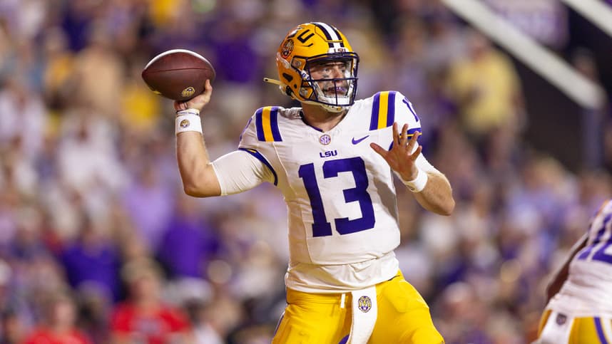 Garrett Nussmeier, LSU, Giants, NFL Draft