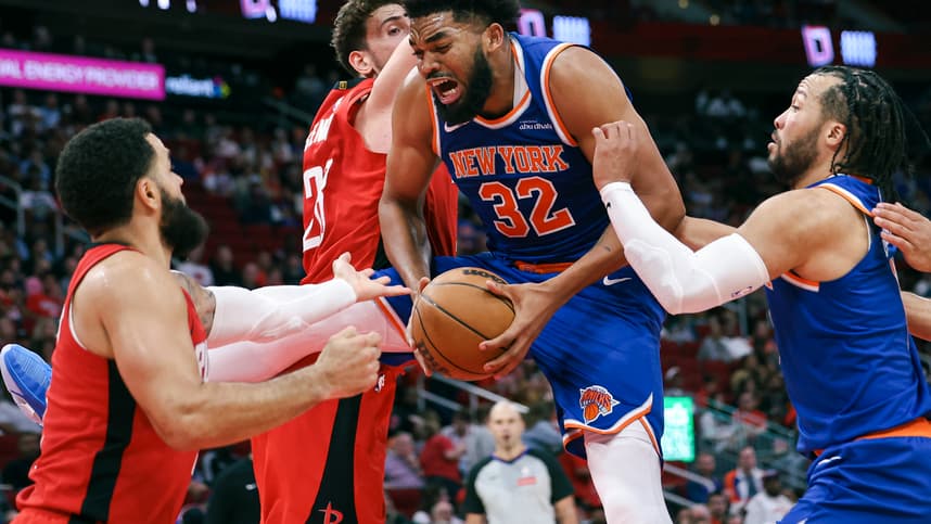 NBA: New York Knicks at Houston Rockets