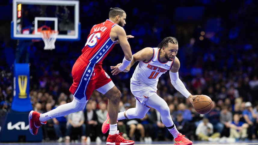 NBA: New York Knicks at Philadelphia 76ers