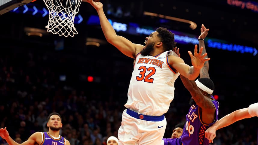 NBA: New York Knicks at Phoenix Suns