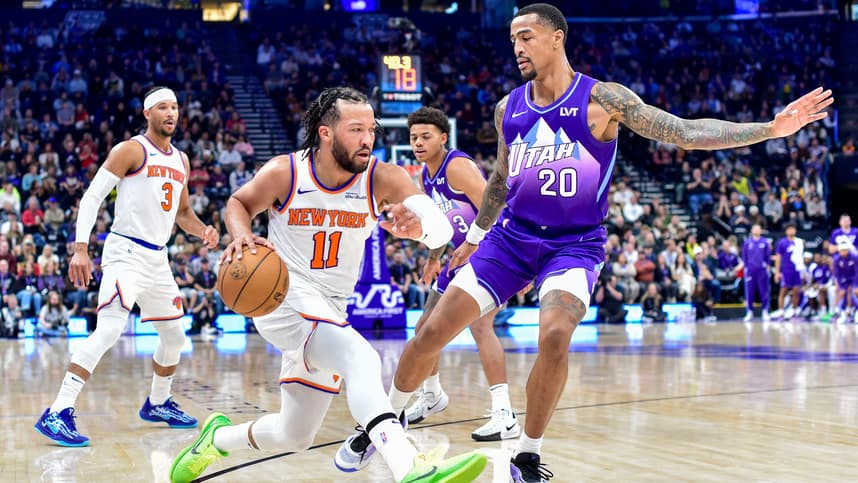 NBA: New York Knicks at Utah Jazz
