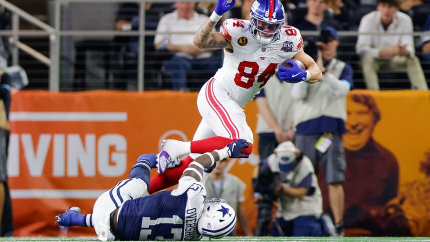 NFL: New York Giants at Dallas Cowboys, theo johnson