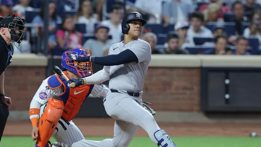 MLB: New York Yankees at New York Mets, juan soto