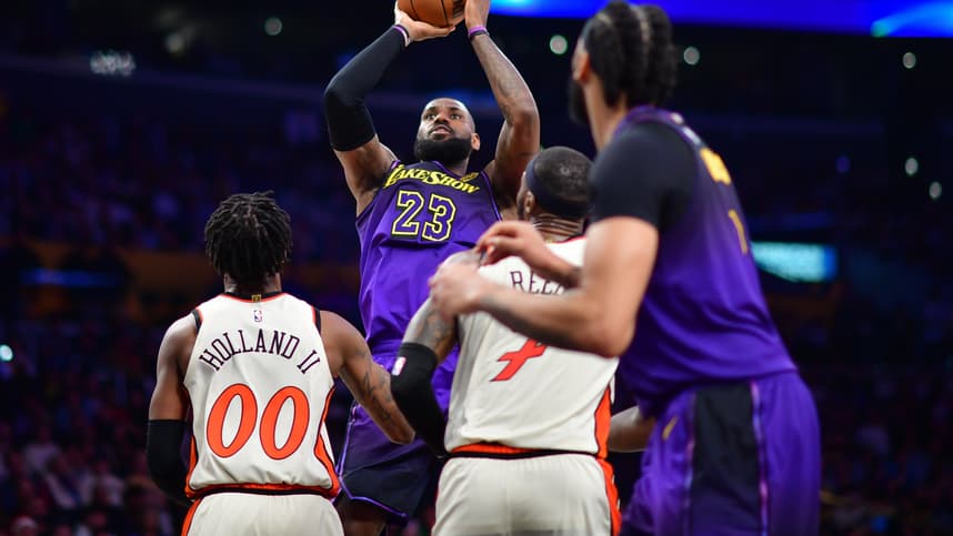 NBA: Detroit Pistons at Los Angeles Lakers
