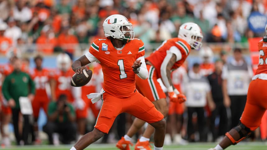 NCAA Football: Pop Tarts Bowl-Iowa State at Miami, cam ward, new york giants