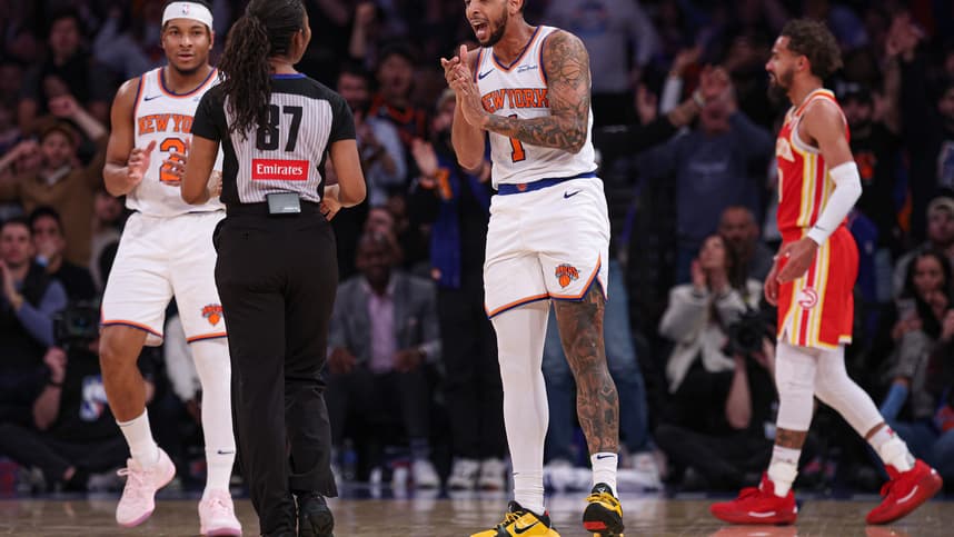 NBA: Atlanta Hawks at New York Knicks