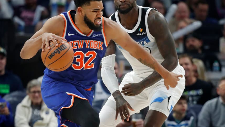 NBA: New York Knicks at Minnesota Timberwolves