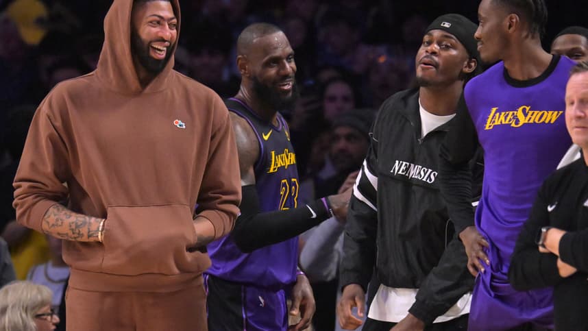 NBA: Portland Trail Blazers at Los Angeles Lakers